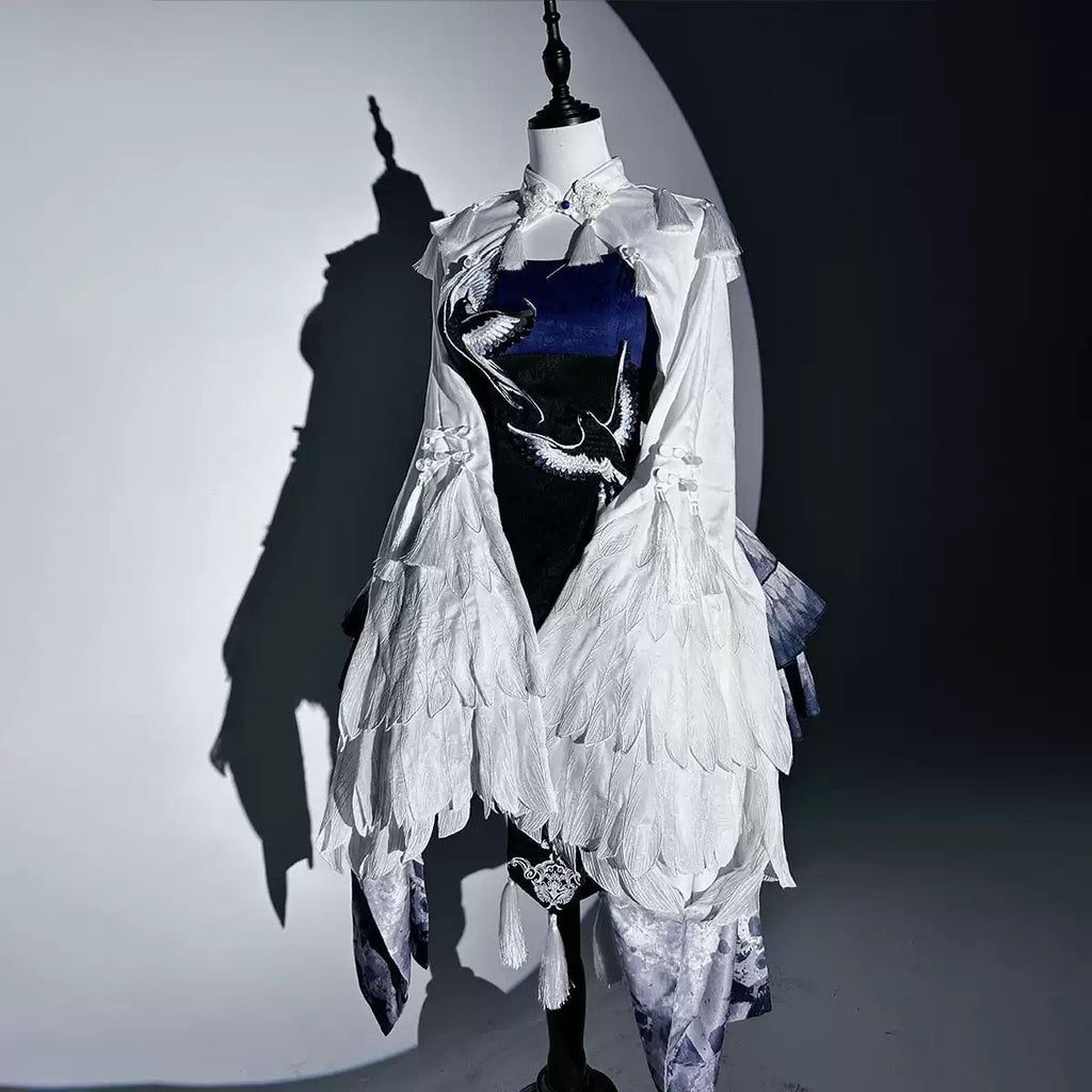 Elegant Oriental Tiered Skirt Coordinates