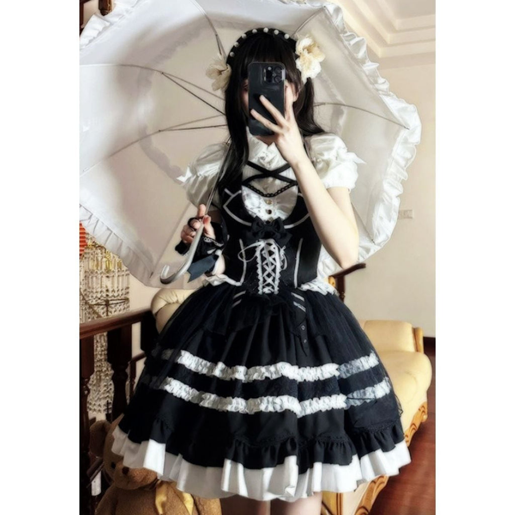 Gothic Ruffle Jumper