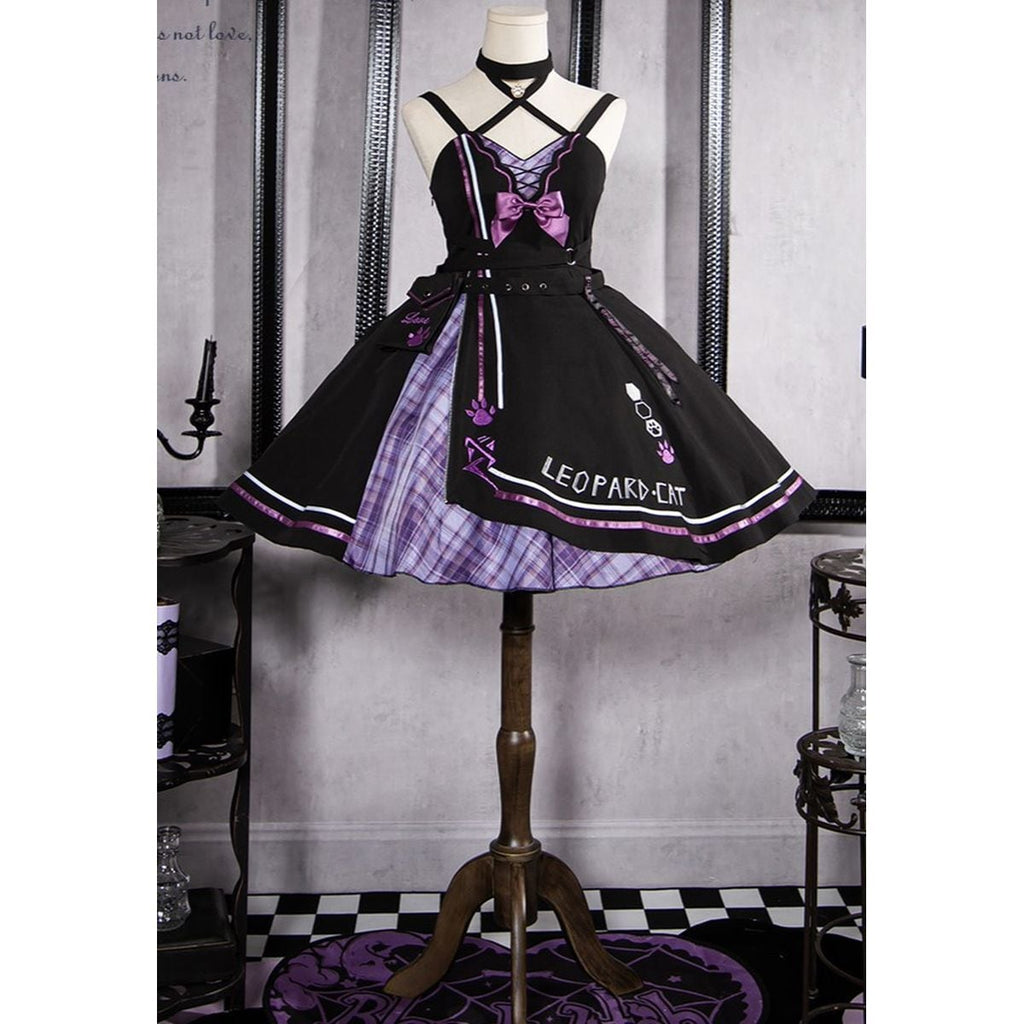 Whimsical Cat Hoodie Dress