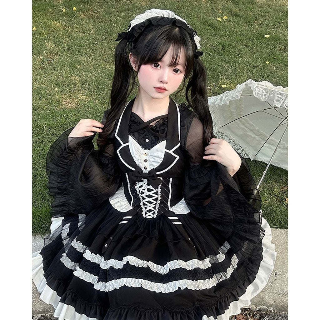 Gothic Ruffle Jumper