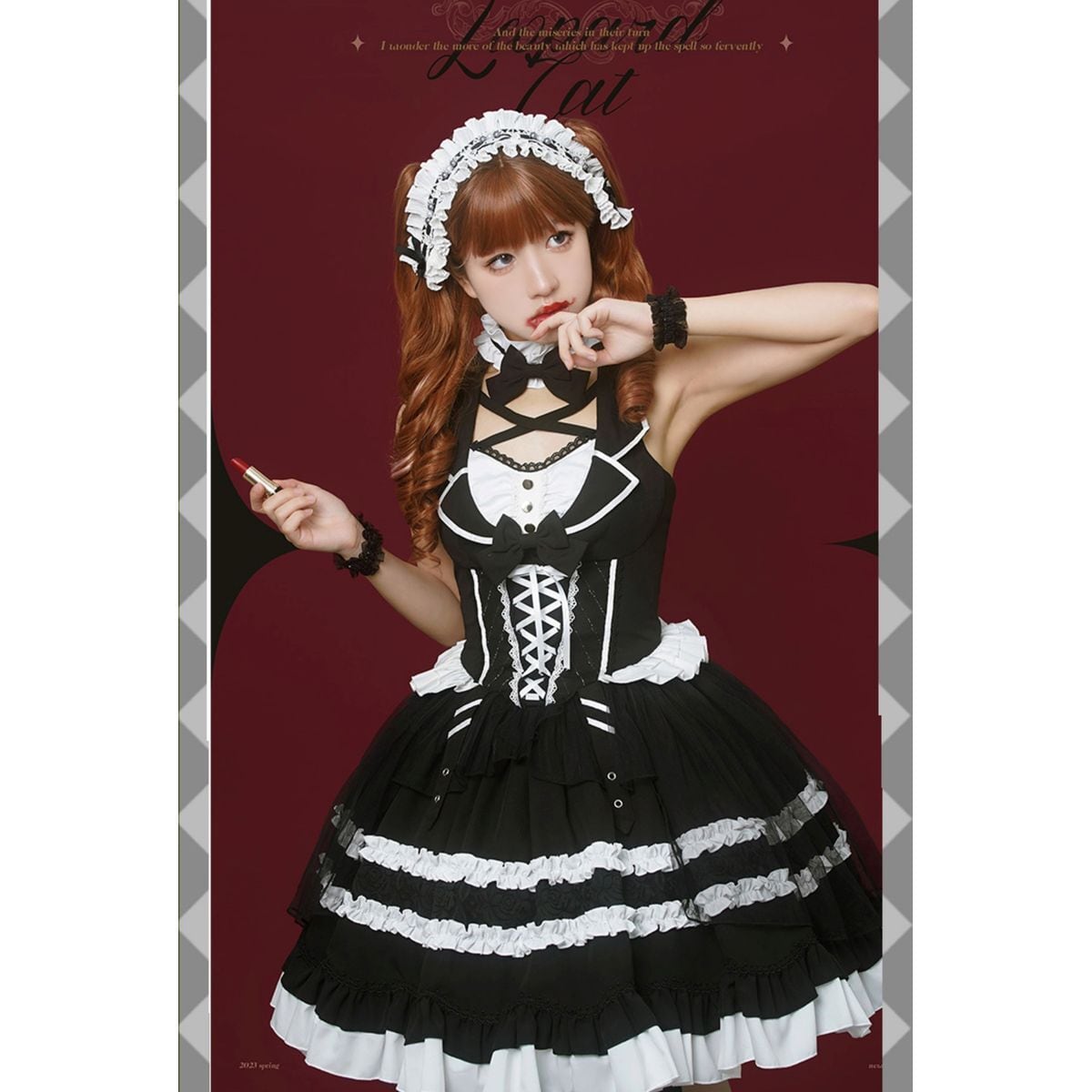 Gothic Ruffle Jumper