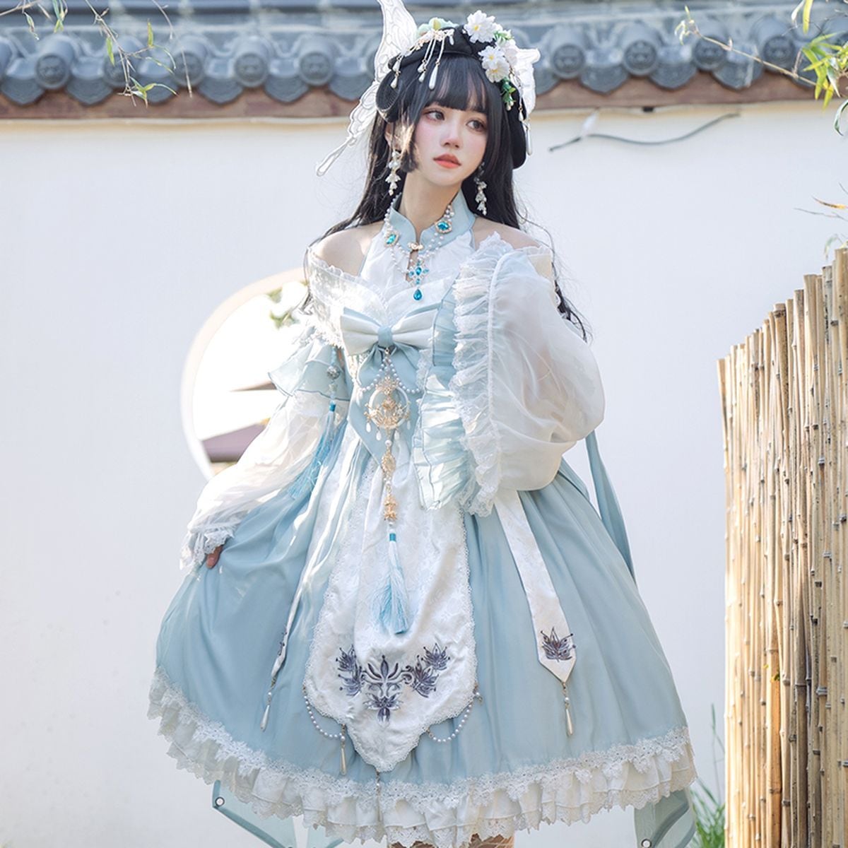 Whimsical China Blossom Set