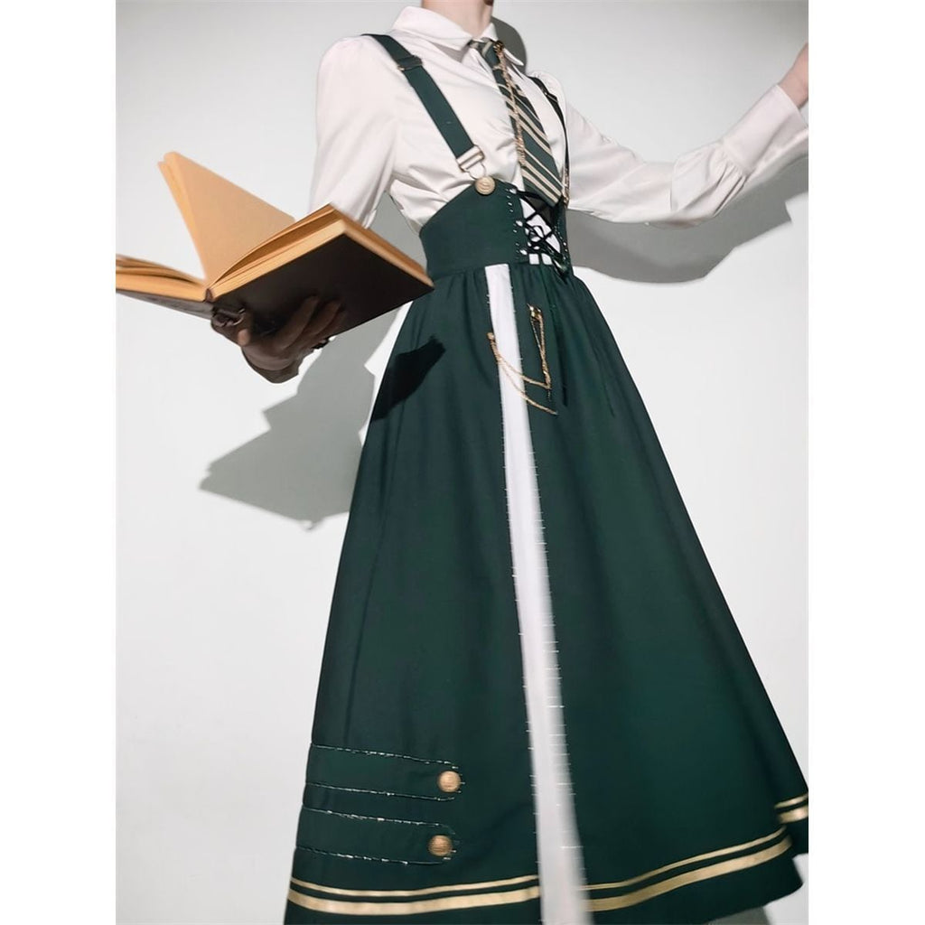 Time Traveler Cape Dress Ensemble