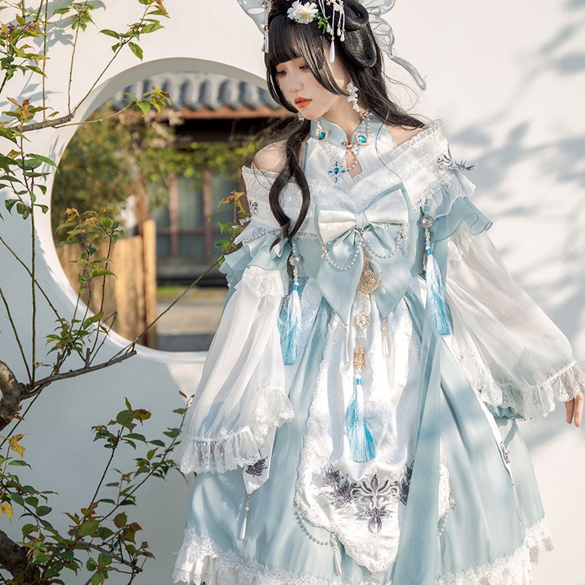 Whimsical China Blossom Set