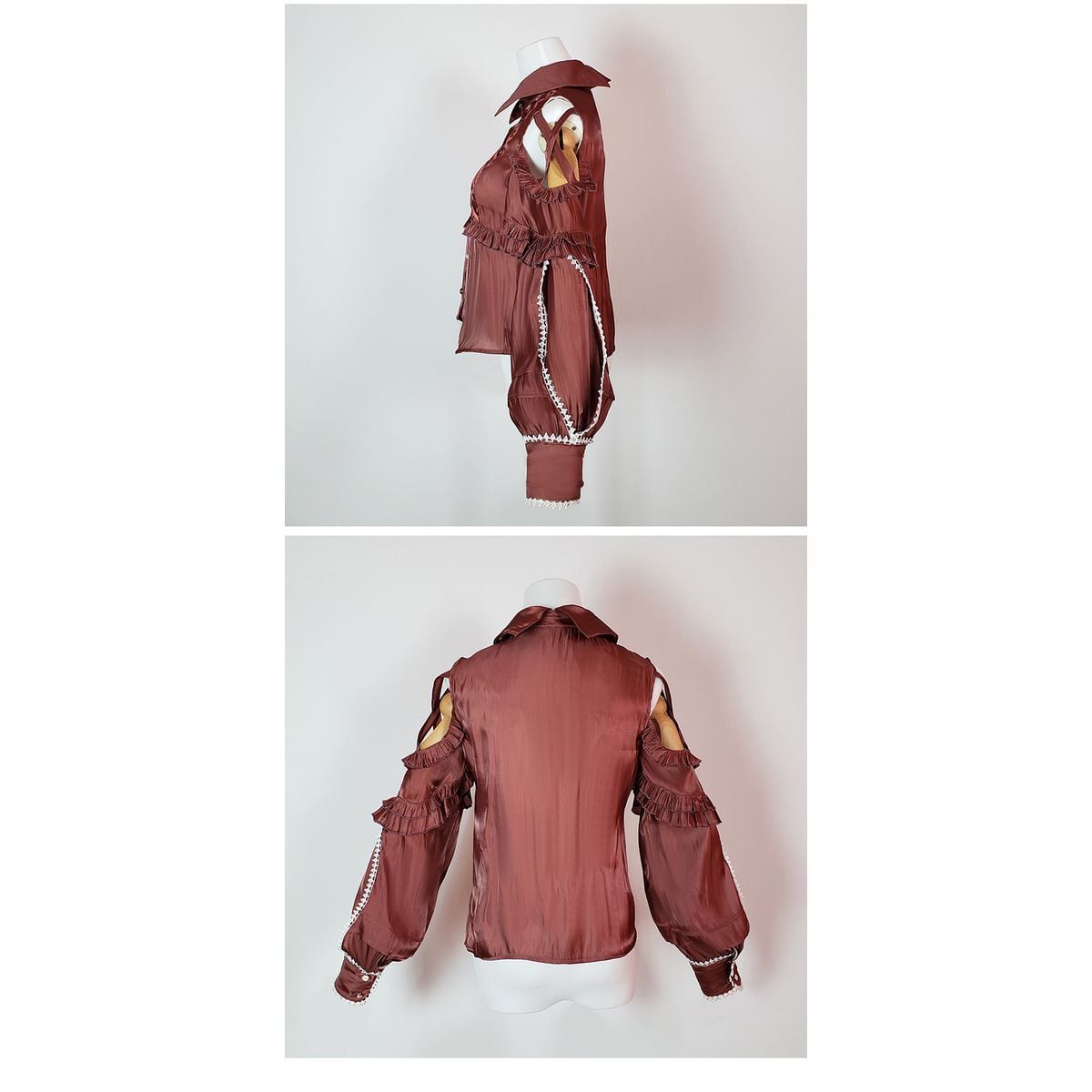 Laced Elegance Blouse